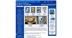 Desktop Screenshot of homephototherapy.com